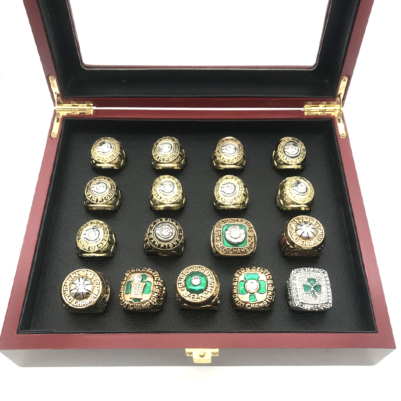 Boston Celtics Championship 17 Rings Set Byt Shops