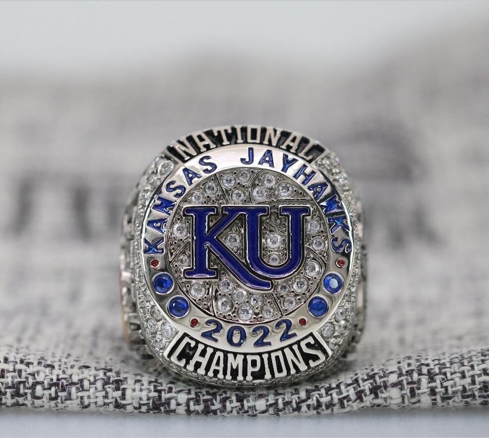 2022 Kansas Jayhawks Basketball National Championship Ring - Premium S –  Foxfans Ring Shop